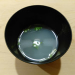鮨 あらい - アサリの吸い物