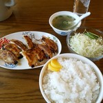 Wakamizu Hanten - 餃子定食