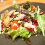 裏参道牛肉店 - わしわしサラダ