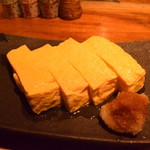 炭火割烹 蔓ききょう - だし巻き。