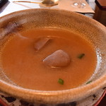 比良山荘 - 餅。