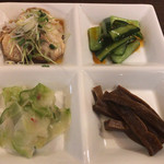 中華料理　桃 - おつまみ４種盛り