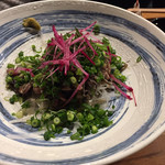 モモ肉のタタキ