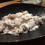 鶏料理ひとりひとり - 鯛をほぐしたもの