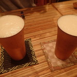 Obanzai Nasu No Hana - ビールで乾杯