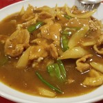 五修堂 - 中華風カレーライス(750円)です。