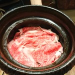 傳 - (2018年2月　訪問)ご飯は牛ロースの混ぜご飯～！コレ大好き！！テンション上がるぅぅぅ～！！！