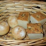 ヴェッキオ コンヴェンティーノ - フォカッチャのアップ