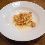 ヴェッキオ コンヴェンティーノ - 新玉ねぎのフラタッキオーネ　タリアッテーレ