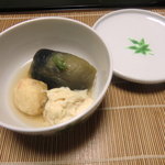 海石榴 - 炊合　丸茄子・海老飛竜頭他