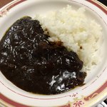 大衆食堂半田屋 - 黒ビーフカレーアップ