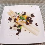 創作イタリアン Gemelli - 前菜 ホワイトアスパラ 温菜