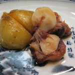 浅草じゅうろく - ヤナギダコ煮物と新じゃが