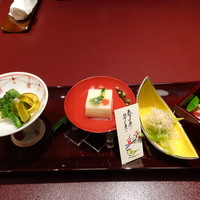 人形町 今半 東京ガーデンテラス紀尾井町店 - 前菜　４種　春が恋しい一膳