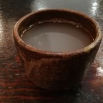 手打出雲そば いいづか - 蕎麦湯焼酎