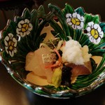 菊乃井 - 明石鯛と寒ブリ