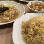 中華 大興 - 野菜炒めとチャーハン