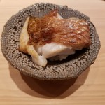 鮨 一幸 - ノドグロの焼物