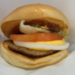 Furesshu Nesu Baga - フレッシュネスバーガー北大路店のチーズバーガー