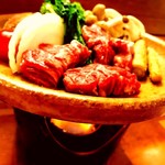 Uo Yoshi - 牛サガリと旬野菜の登板焼き