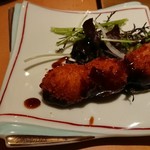 魚 串右衛門 - うずらフライ串