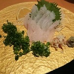 魚 串右衛門 - アコウのお造り