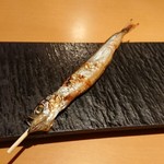 魚 串右衛門 - ししゃも炙り串