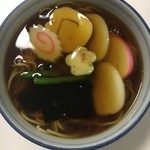 若松 - あんかけ蕎麦740円 暖まります。