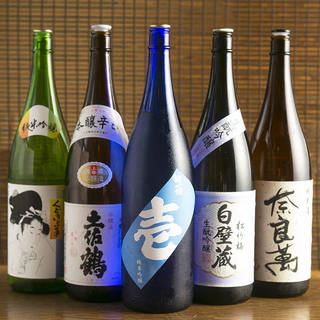 All-you-can-drink local sake from all over Japan for 1500 yen❗️Single item 380 yen❗️