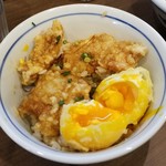 讃岐うどん 加重 - とり・玉子天丼