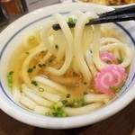 讃岐うどん 加重 - 太麺です