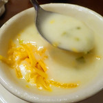 Lou Malnati's Pizzeria - 本日のスープ（ポテト）