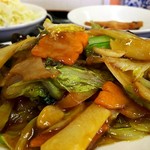台湾料理 ばん - 木耳と豚肉炒めランチ  540円税込