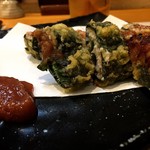 和くわく - 穴子の梅肉天ぷら