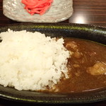 シノリ屋 - ミニ牛すじ黒カレー