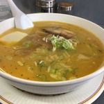 辛麺屋なかよし - スープカレーラーメン。