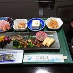 創作割烹 潮乃美 - 朝ご飯もかなり豪華ですねぇ～（~▽~＠）♪♪♪
