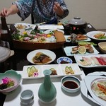 創作割烹 潮乃美 - ぬる燗が美味しいなぁ～！✌️