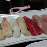 創作割烹 潮乃美 - お寿司も贅沢なラインナップです❗