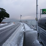 創作割烹 潮乃美 - 夕方の道路です❗（￣～￣；）