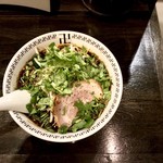 スパイス・ラー麺 卍力 - ＜2018年02月再訪・39回目＞スパイスラーメン・もやし・パクチー・にんにく・1 ,080円