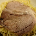 鶴麺 - 塩つけそば　チャーシュー