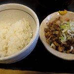 鶴麺 - 三元豚あえめし