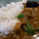 薬膳ハリハリ鍋ごんじゅ - 野菜カレーです。辛さも適度に有って美味しかったです♪