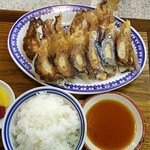 まるい飯店 - 餃子定食これにミニラーメンがつきます