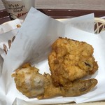 Kentakki Furaido Chikin - オリジナルチキンセット ドリンクS 840円。