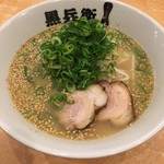 くろ・とんラーメン黒兵衛 - 黒とんラーメン@650円