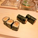 祇園 鮨 忠保 - 干瓢巻としんこ巻