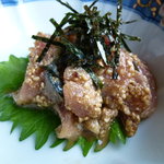 小料理ほおづき - 名物ごまさば刺身
