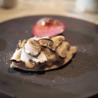 FRANZ - タルトフランベ　椎茸　愛農ポークのベーコン